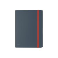 LEITZ Gummibandmappe COSY A4 4619-00-89 grau, PP