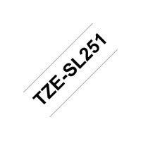 PTOUCH Ruban auto laminant noir/blanc TZE-SL251...