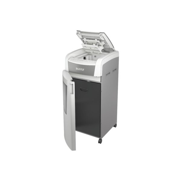 LEITZ Aktenvernichter IQ AF 8017-20-00 Office Pro 600, P-4, 110lt