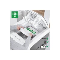 LEITZ Aktenvernichter IQ AF 8017-20-00 Office Pro 600, P-4, 110lt