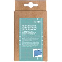 sigel Whiteboard-Mikrofasertuch, 400 x 400 mm, blau