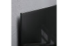 SIGEL Tableau magnétique en verre GL110 noir 480x480x15mm
