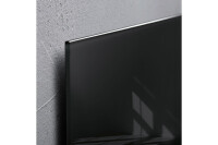 SIGEL Magnettafel Glas GL100 schwarz 120x780x15mm