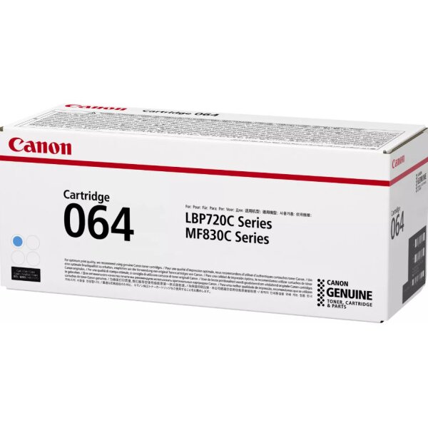 CANON Cartouche toner 064 cyan 4935C001 MF832CDW 5000 pages
