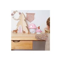 ALLC Nachtlicht mit Sticker NLMUMC24 Mushroom pink 17x19x17cm