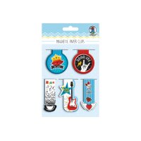 URSUS Magnetic Paper Clips Rockstar 43000004 4.5-6.5cm 5...
