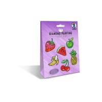 URSUS Diamond Sticker Fruit 43500004 10x15cm 2 flls.