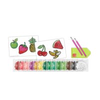 URSUS Diamond Sticker Fruit 43500004 10x15cm 2 flls.