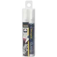 Securit Feutre-craie WATERPROOF MEDIUM, blanc