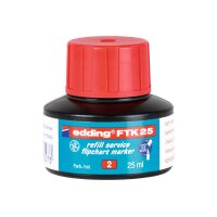 EDDING Nachfülltusche FTK25 25ml FTK-25-002 rot