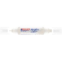 EDDING Acrylmarker 5400 double liner 5400-922 verk.weiss sdm