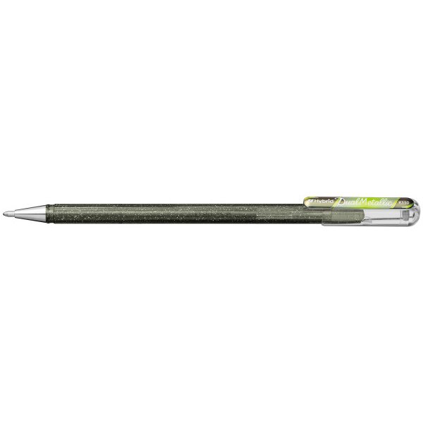PENTEL Roller Hybrid Metal 1mm K110-DMZX silber/kupfer/gr&uuml;n