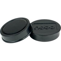NOBO Magnet rund 38mm 1915305 schwarz 10 Stück