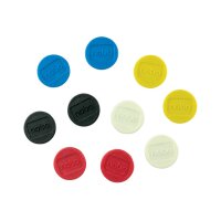 NOBO Magnet rund 24mm 1915297 ass. 10 Stück