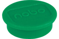 NOBO Magnet rund 13mm 1915289 grün 10 Stück