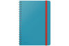 LEITZ Spiralbuch Cosy B5 4484-00-61 kariert, 90g blau