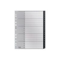 LEITZ Répertoire PP Recycle A4+ 1211-00-00 noir 1-20