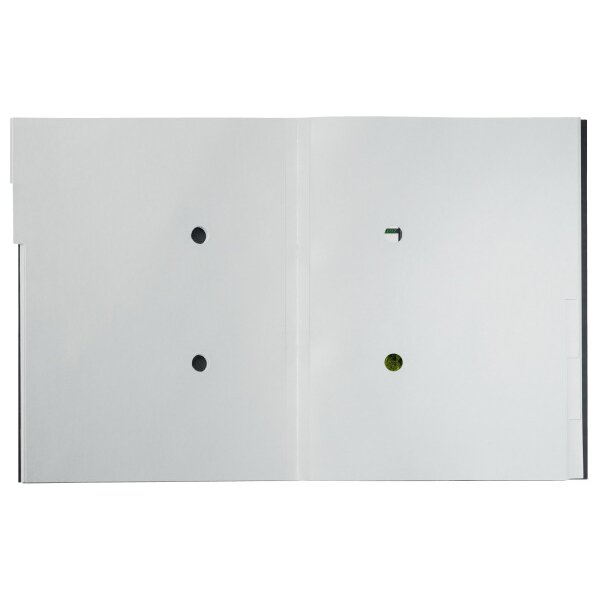 LEITZ Ordnungsmappe Recycle A4 3914-00-95 schwarz, Karton 6 Fächer