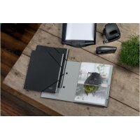 LEITZ Ordnungsmappe Recycle A4 3914-00-95 schwarz, Karton 6 Fächer