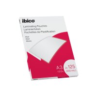 IBICO Pochettes à plastifier A3 627324 mat, 125my...