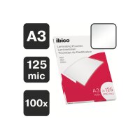 IBICO Pochettes à plastifier A3 627324 mat, 125my...
