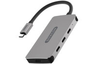 SITECOM USB-C Hub 4 Port CN-386 USB-C with PD 10Gbps,...