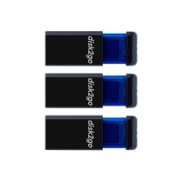 DISK2GO USB-Stick qlik edge 16GB 30006729 USB 2.0 triple...