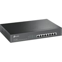 TP-LINK 8-Port Desktop/Rackmount TL-SG1008MP Switch with...