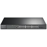 TP-LINK 24-Port Gigabit Switch SG3428XMP with 24-Port PoE