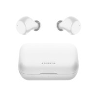 STREETZ TWS dual earbuds,white TWS-1111 w ChargeCase