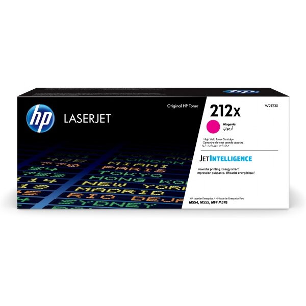 HP Toner-Modul 212X magenta W2123X CLJ Ent.M554/M555 10000 S.