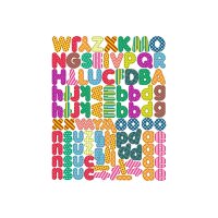 URSUS Magnete Buchstaben 43100099 1.5-4.4cm 100 Stück