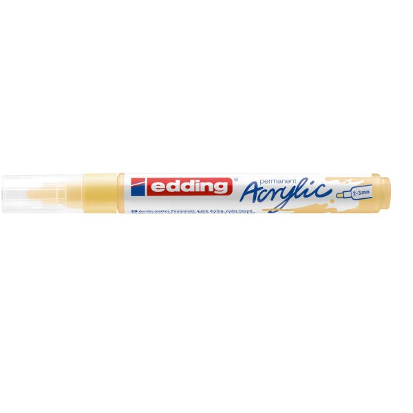 EDDING Acrylmarker 5100 2-3mm 5100-915 pastellgelb sdm