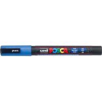 POSCA Marker 0.9-1.3mm PC-3ML BLUE glitzer blau