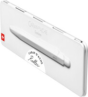 CARAN DACHE Roller 849 0.7mm 846.502 blanc, avec boîte métal