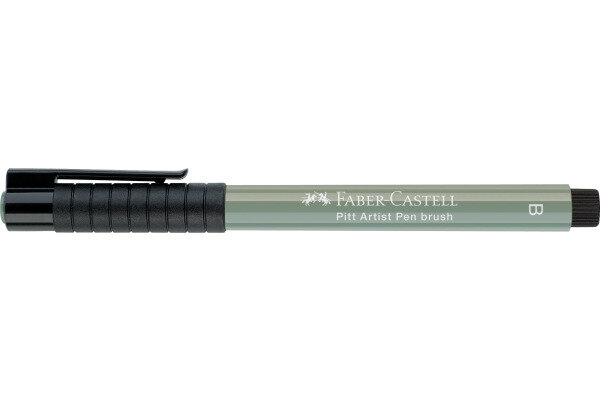 FABER-CASTELL Pitt Artist Pen Brush 2.5mm 167572 grünerde