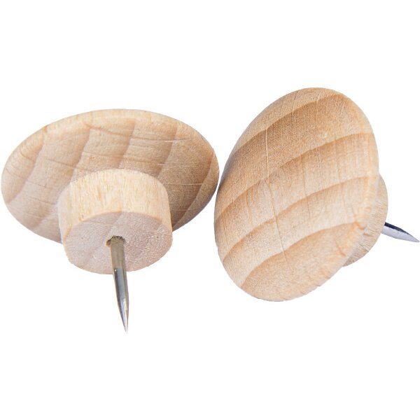 LEGAMASTER Pinwand-Nadeln WOODEN 7-145125 Holz 25 Stück