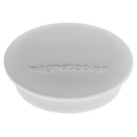 MAGNETOPLAN Aimant Discofix Junior 34mm 1662101 gris 10 pcs.