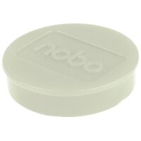 NOBO Magnet rund 38mm 1915308 weiss 10 Stück