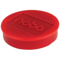 NOBO Aimant ronde 32mm 1915300 rouge 10 pcs.