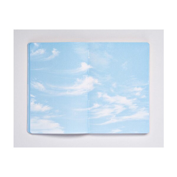 NUUNA Carnet Inspiration A5 53542 Cloud Blue,sans réglure,178 p.