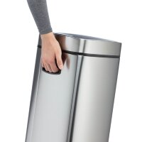 DURABLE Sensor-Abfalleimer "NO TOUCH", 35 Liter, silber