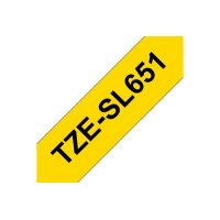 PTOUCH Ruban auto laminant noir/jaune TZE-SL651...
