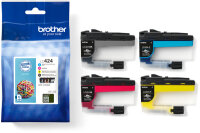 BROTHER Valuepack encre CMYBK LC-424VAL DCP-J1200 750 pages