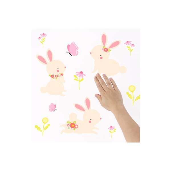 ALLC Sticker muraux WSBUWH06 Lapin 350x500 mm