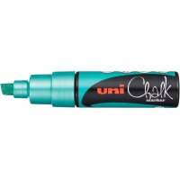UNI-BALL Chalk Marker 8mm PWE-8K METALLIC GREEN Metallic...