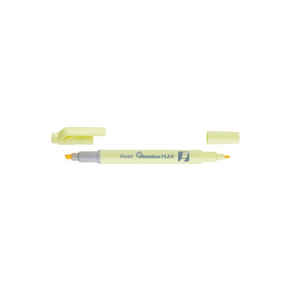 PENTEL Marker illumina FLEX SLW11P-GE jaune pastel