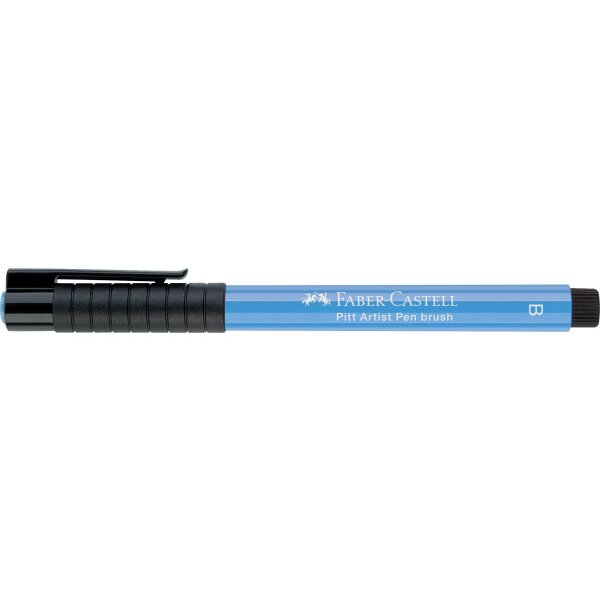 FABER-CASTELL Pitt Artist Pen Brush 2.5mm 167446 smalteblau