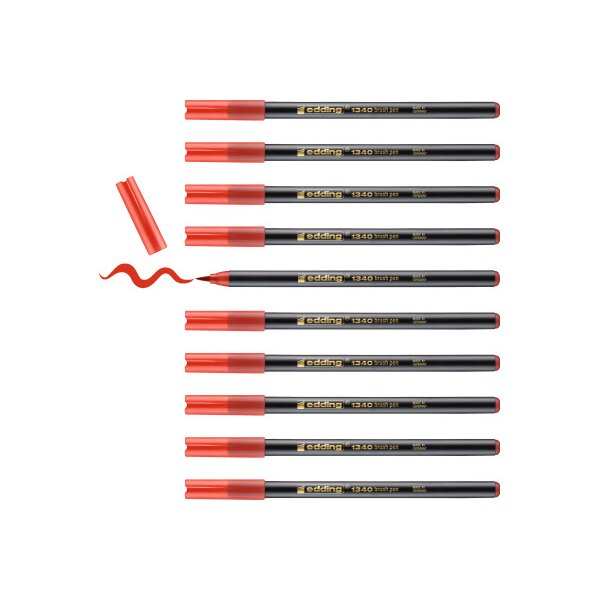 EDDING Brushpen 1340 1340-002 rouge