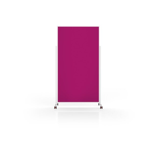 MAGNETOPLAN Design Tableau de Pr&eacute;sent. VP 1181118 feutre, rose 1000x1800mm